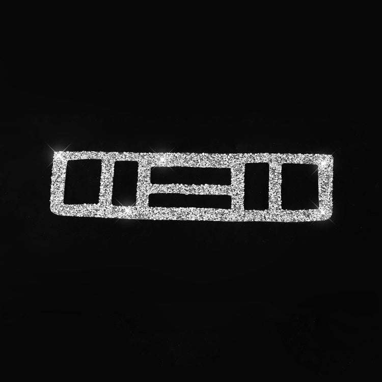 For BMW Series 3 E46 1998-2005 Car Center Control Panel Lower Diamond Decoration Sticker, Left an...
