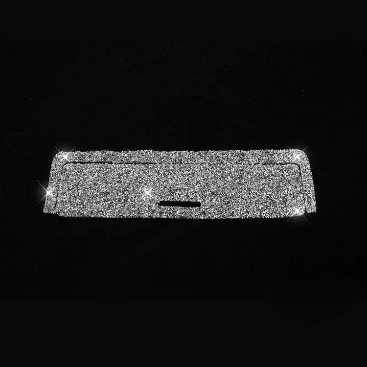 For BMW Series 3 E46 1998-2005 Car Gear Button Frame Diamond Decoration Sticker, Left Drive