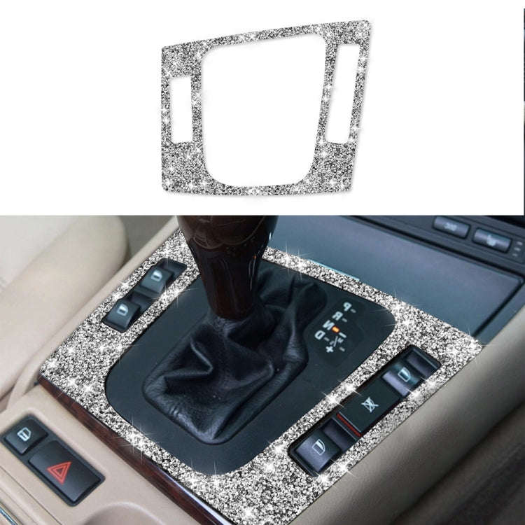 For BMW Series 3 E46 1998-2005 Car Center Control Panel Diamond Decoration Sticker, Right Drive