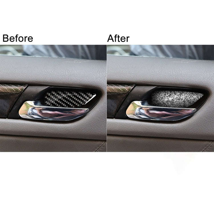For BMW Series 3 E46 1998-2005 Car Door Bowl Diamond Decoration Sticker, Left and Right Drive