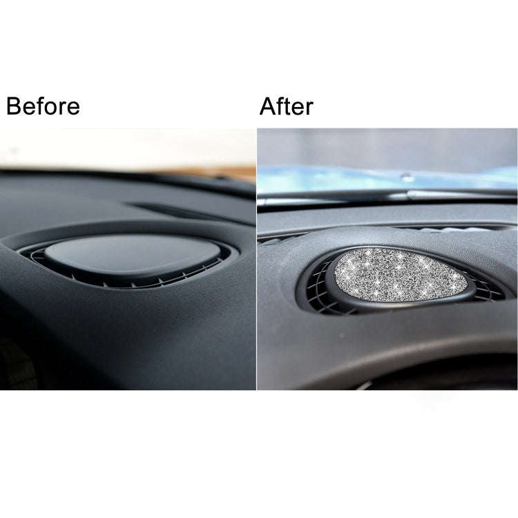 For BMW Mini Cooper JCW One F56 Car F Chassis Dashboard Diamond Decoration Sticker