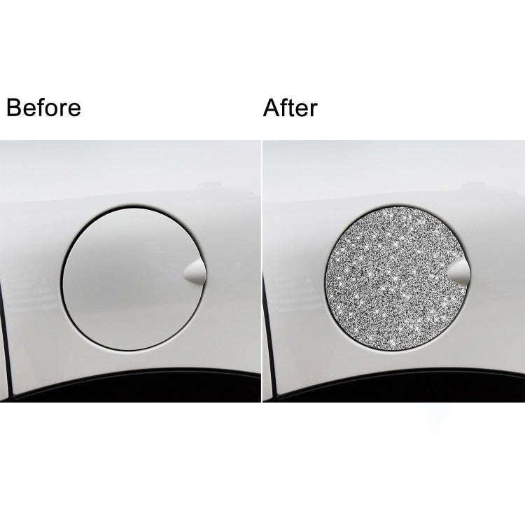For BMW Mini Car Fuel Tank Cap Diamond Decoration Sticker