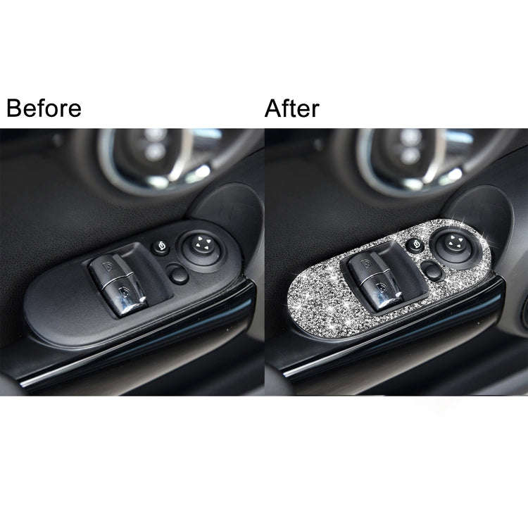 For BMW Mini F56 Car Lifting Panel Diamond Decoration Sticker