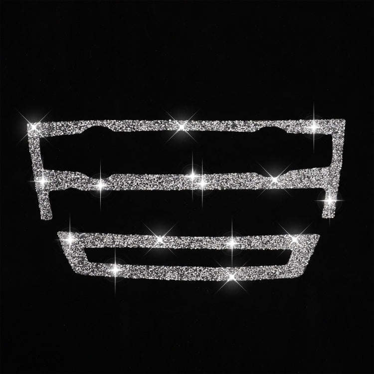 For BMW X5 E70 2008-2013 / X6 E71 2009-2014 Car Air Conditioner Set Diamond Decoration Sticker, L...