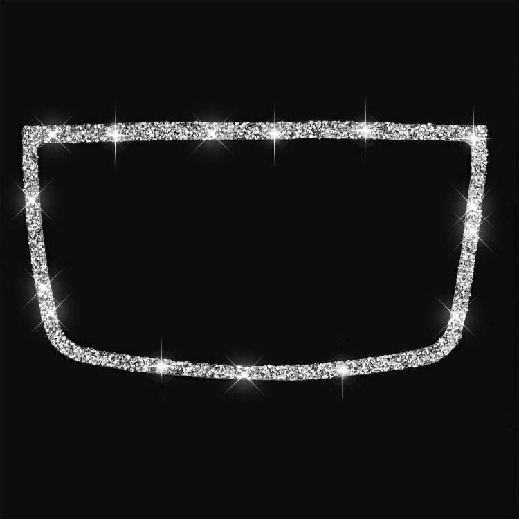 For BMW X5 E70 / X6 E71 2008-2013 Car Dashboard Horn Frame Diamond Decoration Sticker, Left and R...