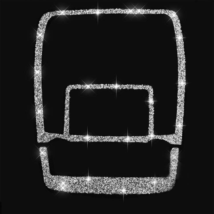 For BMW X5 E70 / X6 E71 2008-2013 2pcs Car Reading Light Diamond Decoration Sticker, Left and Rig...