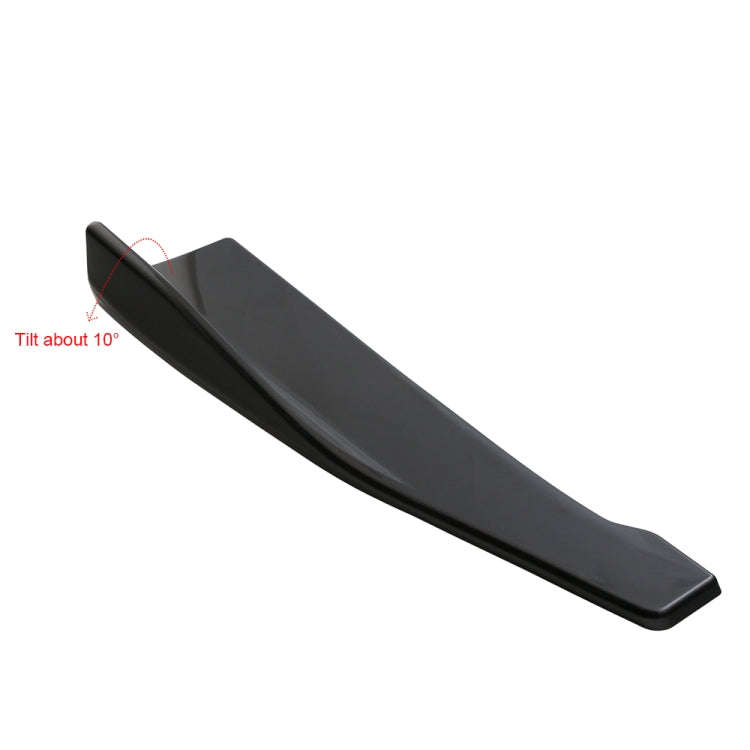 Car Universal Rear Corner Protection Plate Car Modified 48cm Rear Shovel(Black)