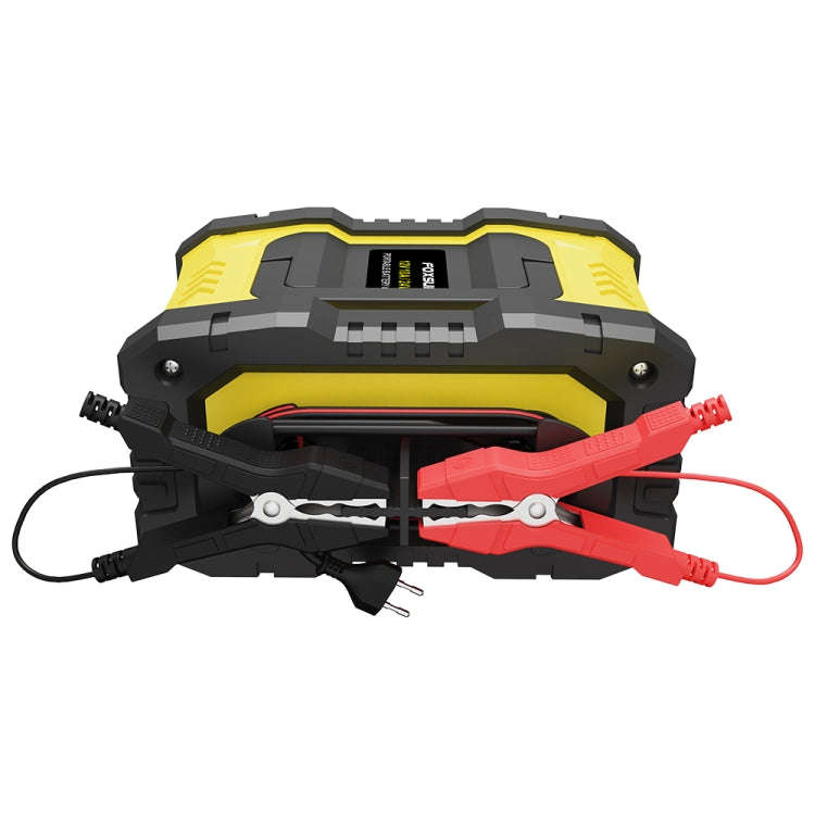 FOXSUR 12V / 24V 10A Portable Motorcycle Car Smart Battery Charger(EU Plug)