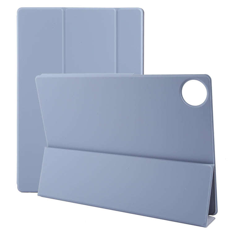 For Huawei MatePad Pro 13.2 Tri-fold Magnetic Clasp Leather Tablet Case(Lavender)