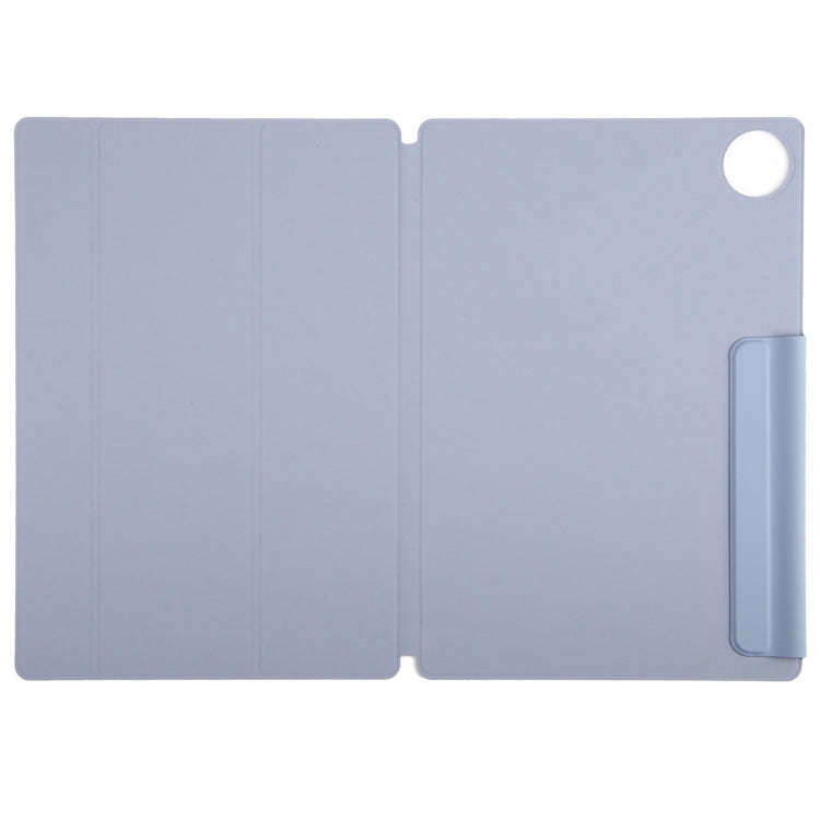 For Huawei MatePad Pro 13.2 Tri-fold Magnetic Clasp Leather Tablet Case(Lavender)