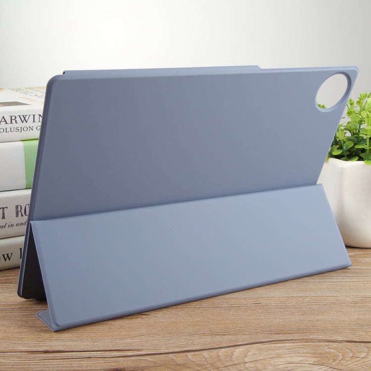 For Huawei MatePad Pro 13.2 Tri-fold Magnetic Clasp Leather Tablet Case(Lavender)