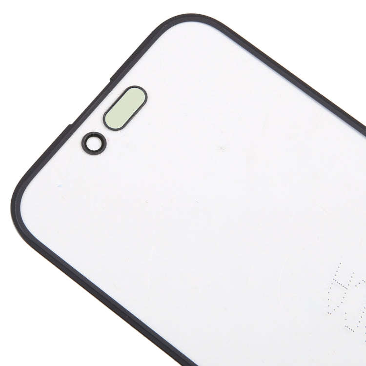 For iPhone 15 Front Screen Outer Glass Lens with OCA Optically Clear Adhesive