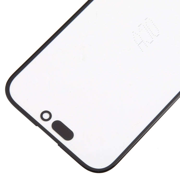 For iPhone 15 Front Screen Outer Glass Lens with OCA Optically Clear Adhesive