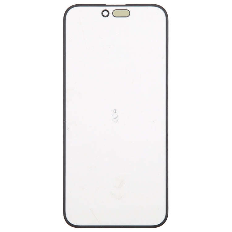 For iPhone 15 Pro Max Front Screen Outer Glass Lens with OCA Optically Clear Adhesive