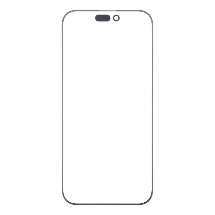 For iPhone 16 Pro Front Screen Outer Glass Lens with OCA Optically Clear Adhesive