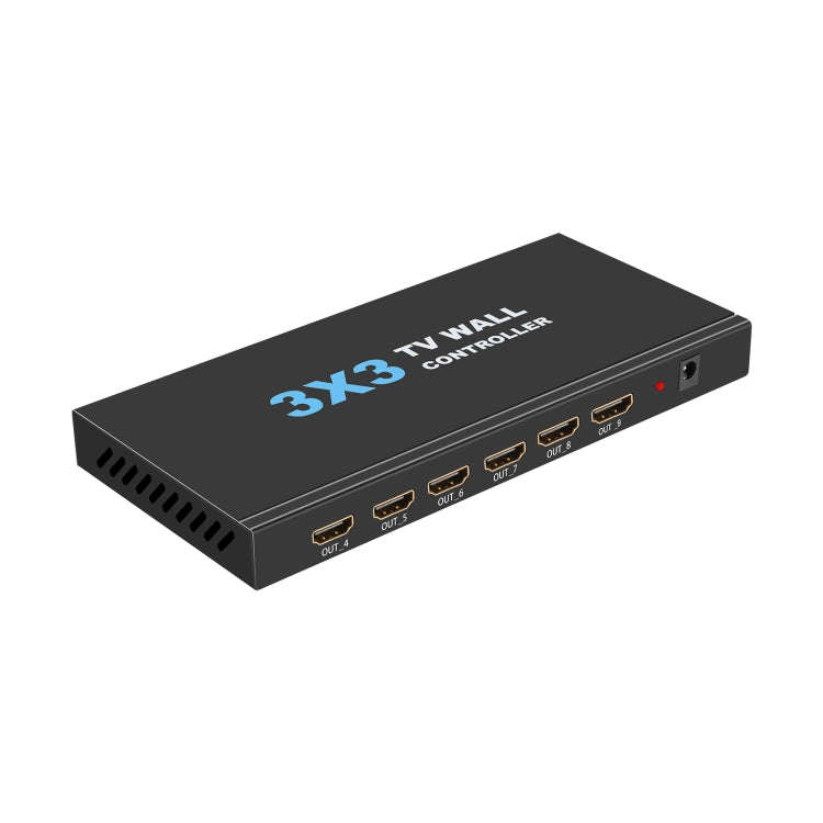 NK-330 3x3 4K 9 Screen HDMI DVI TV Video Wall Controller Splitter Multi Video Screen Processor Sp...