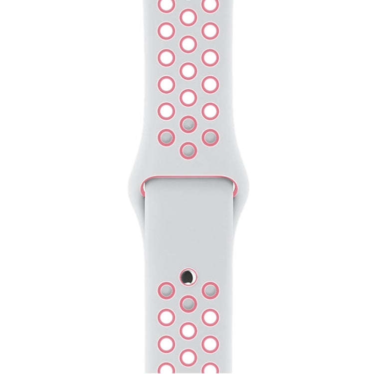 For Apple Watch Ultra 49mm / Series 8&7 45mm / SE 2&6&SE&5&4 44mm / 3&2&1 42mm Sport Silicone Wat...