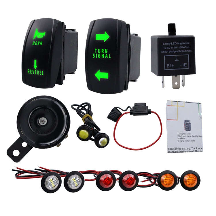 CP-4333 ATV UTV Turn Signal Light Horn Fuse Relay Kit