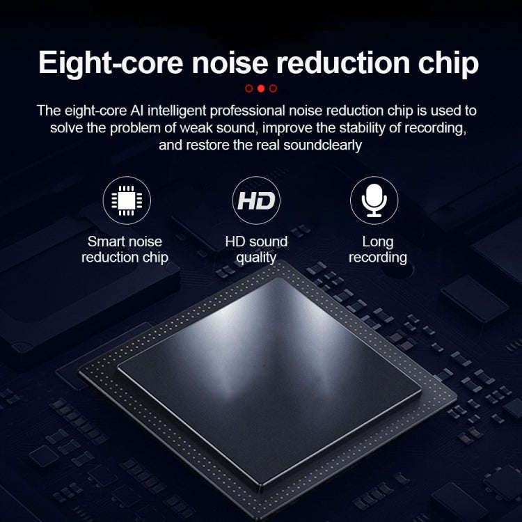 JNN Q75 Magnetic Smart Voice Recorder, Memory:32GB(Black)