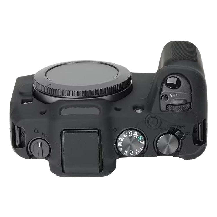 For Canon EOS R8 Soft Silicone Protective Case(Black)