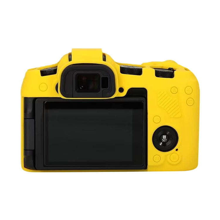 For Canon EOS R8 Soft Silicone Protective Case(Yellow)