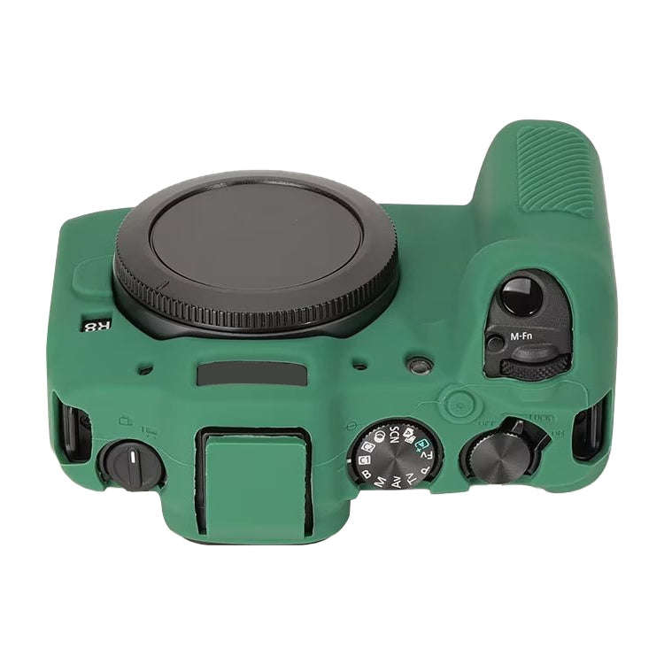 For Canon EOS R8 Soft Silicone Protective Case(Green)