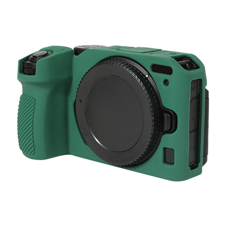 For Nikon Z 30 Soft Silicone Protective Case with Lens Cover(Green)