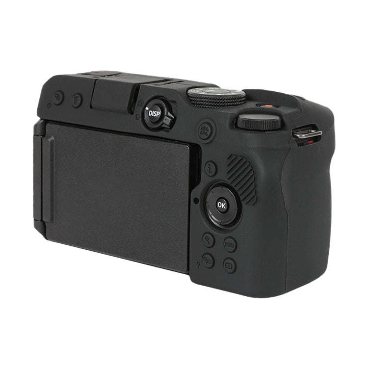 For Nikon Z 30 Soft Silicone Protective Case with Lens Cover(Black)
