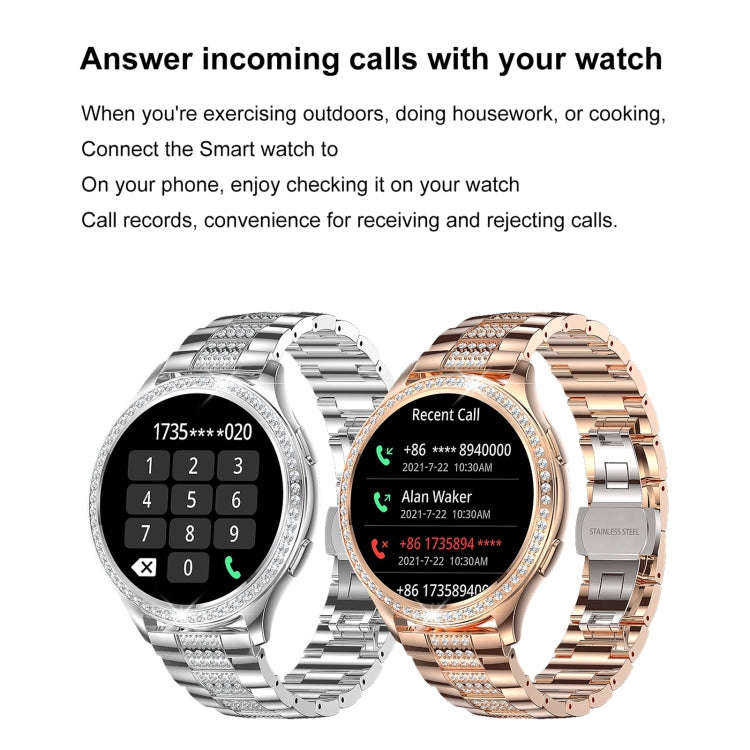 AK53 IP67 BT5.2 1.32inch Smart Watch Support Voice Call / Health Monitoring, Style:Silicone Strap...