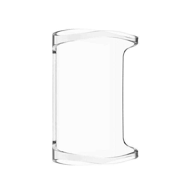 For Fitbit Charge 6 / 5 Full Coverage TPU Electroplated Watch Protective Case(Transparent White)
