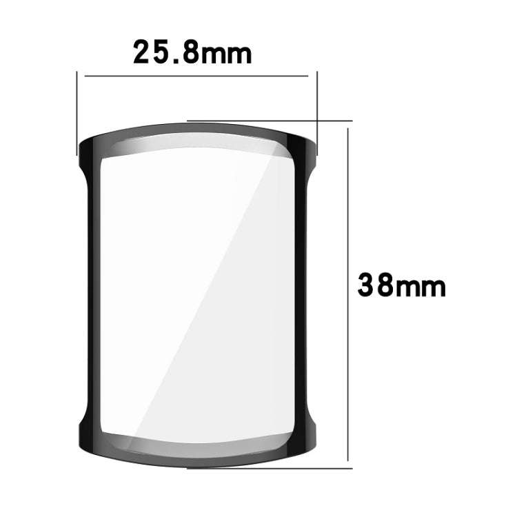 For Fitbit Charge 6 / 5 Full Coverage TPU Electroplated Watch Protective Case(Silver)