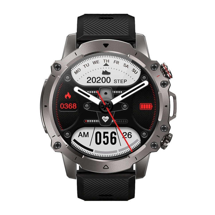 AK56 IP67 BT5.1 1.43inch Smart Watch Support Voice Call / Health Monitoring, Style:Silicone Strap...
