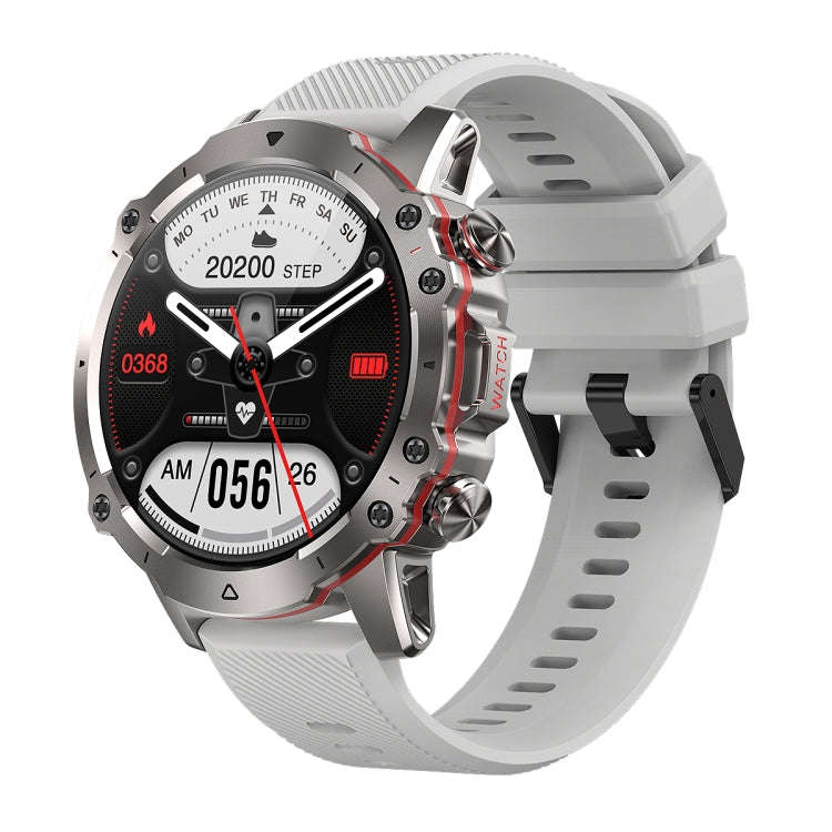 AK56 IP67 BT5.1 1.43inch Smart Watch Support Voice Call / Health Monitoring, Style:Silicone Strap...