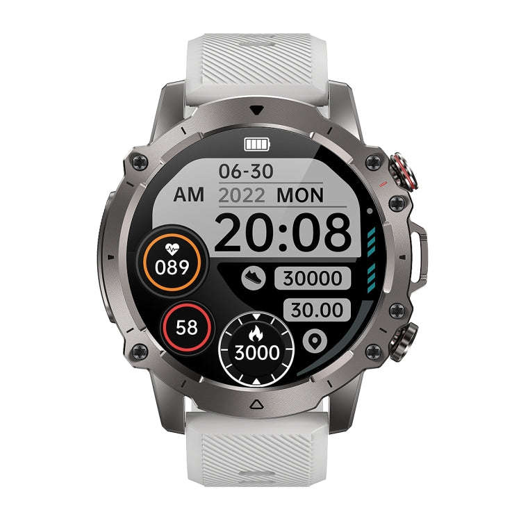 AK56 IP67 BT5.1 1.43inch Smart Watch Support Voice Call / Health Monitoring, Style:Silicone Strap...