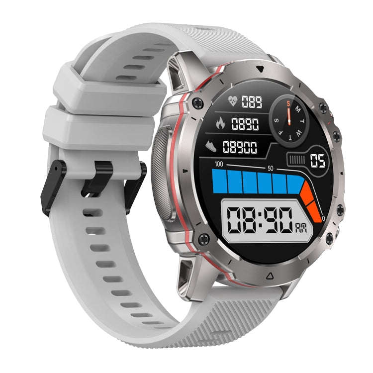 AK56 IP67 BT5.1 1.43inch Smart Watch Support Voice Call / Health Monitoring, Style:Silicone Strap...