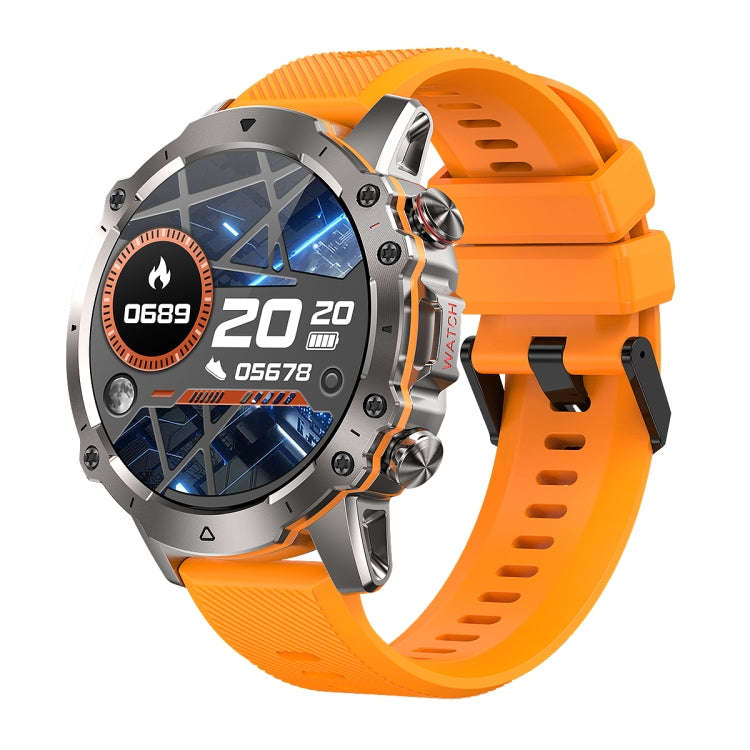 AK56 IP67 BT5.1 1.43inch Smart Watch Support Voice Call / Health Monitoring, Style:Silicone Strap...