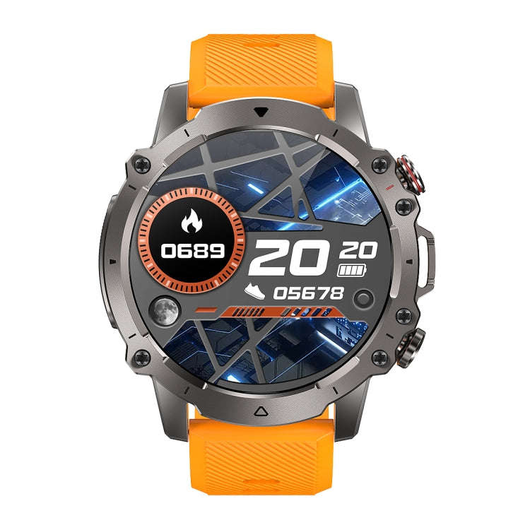 AK56 IP67 BT5.1 1.43inch Smart Watch Support Voice Call / Health Monitoring, Style:Silicone Strap...