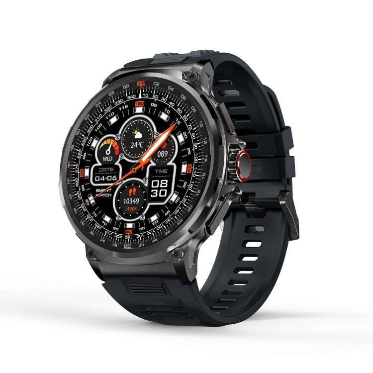 V69 IP68 BT5.0 1.85inch Smart Watch Support Voice Call / Sleep Detection(Black)