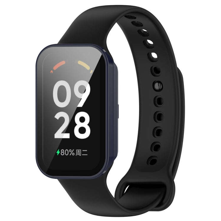 For Xiaomi Smart Band 8 Active / Redmi Band 2 PC + Tempered Film Integrated Watch Protective Case...