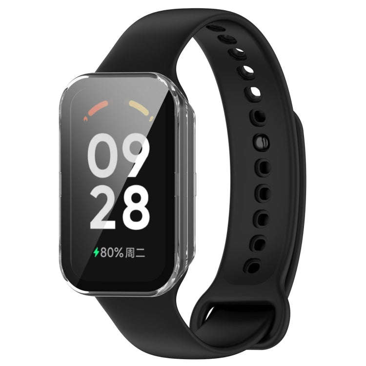 For Xiaomi Smart Band 8 Active / Redmi Band 2 PC + Tempered Film Integrated Watch Protective Case...