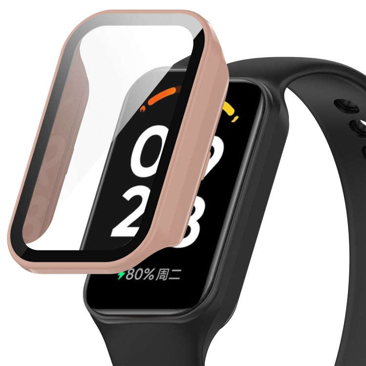 For Xiaomi Smart Band 8 Active / Redmi Band 2 PC + Tempered Film Integrated Watch Protective Case...