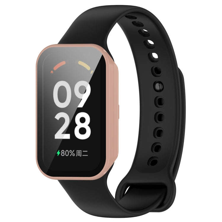 For Xiaomi Smart Band 8 Active / Redmi Band 2 PC + Tempered Film Integrated Watch Protective Case...