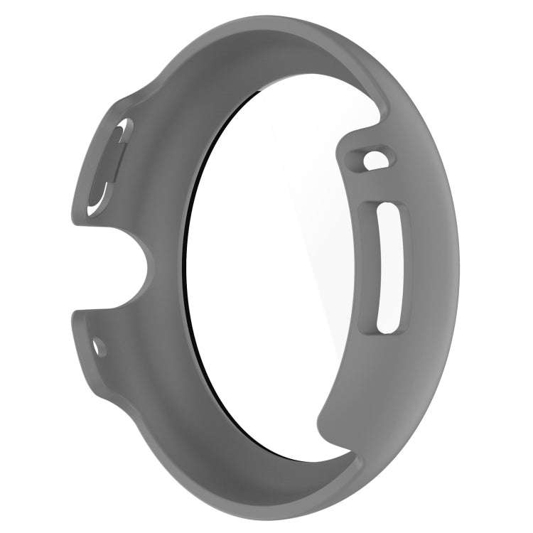 For Google Pixel Watch 2 PC + Tempered Film Integrated Watch Protective Case(Grey)