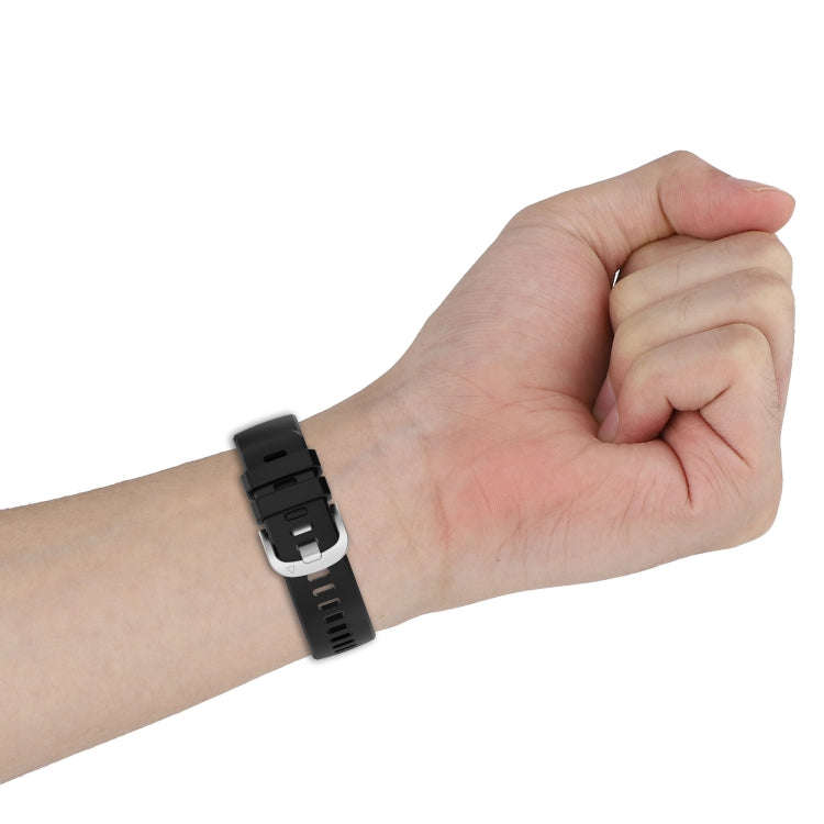 For Garmin vivoactive 5 / Active 5 20mm Silicone Watch Band(Dark Blue)