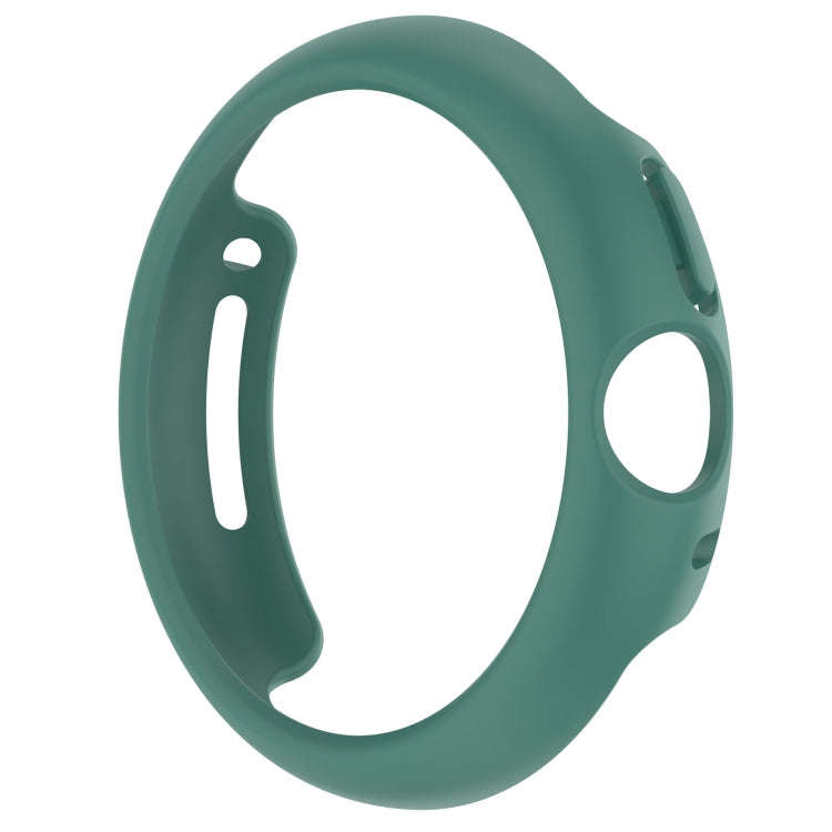 For Google Pixel Watch 2 Half Pack Hollow PC Watch Protective Case(Cyan)