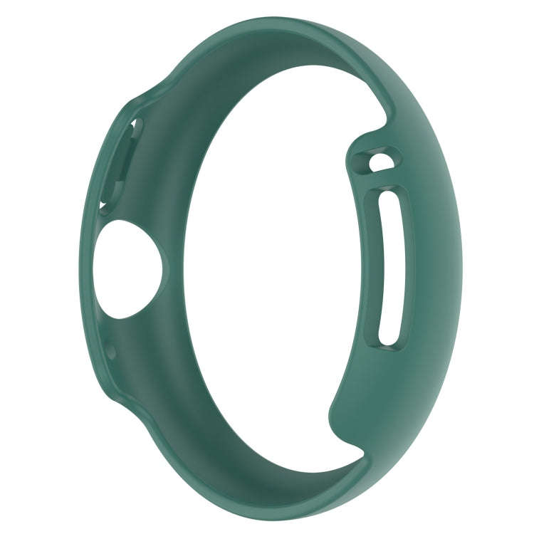 For Google Pixel Watch 2 Half Pack Hollow PC Watch Protective Case(Cyan)