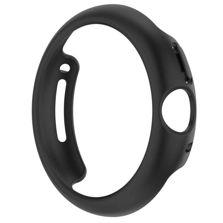 For Google Pixel Watch 2 Half Pack Hollow PC Watch Protective Case(Black)
