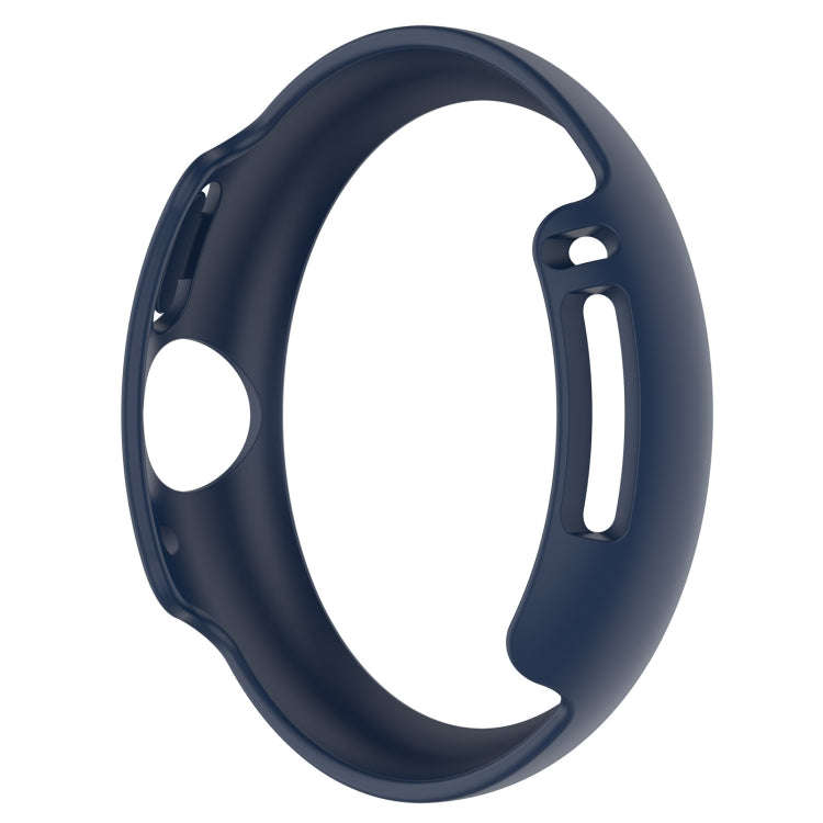 For Google Pixel Watch 2 Half Pack Hollow PC Watch Protective Case(Midnight Blue)