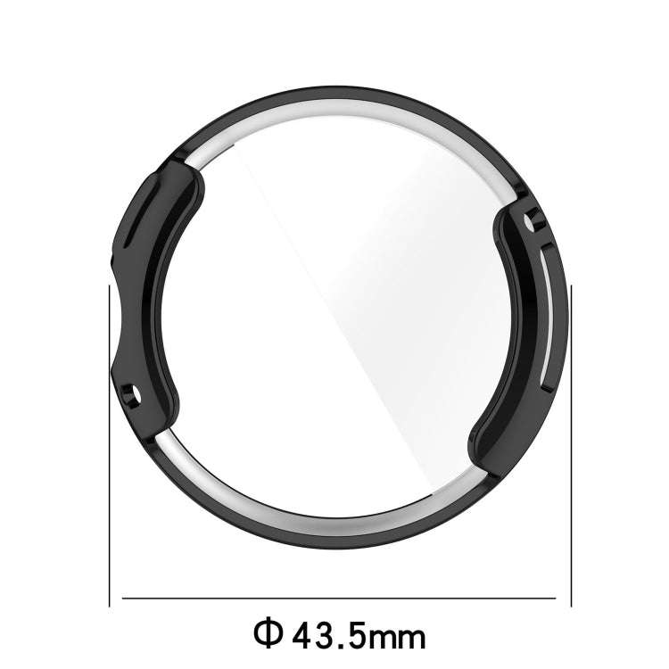 For Google Pixel Watch 2 Full Coverage TPU Electroplated Watch Protective Case(Pink)