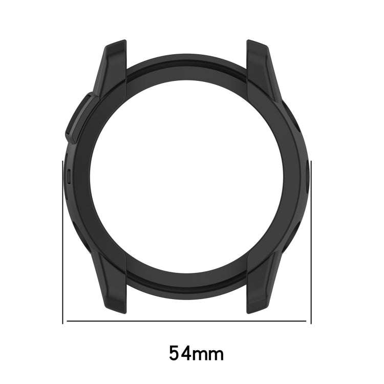 For Garmin Tactix 7 Amoled Armor Hollow TPU Watch Protective Case(Dark Blue)